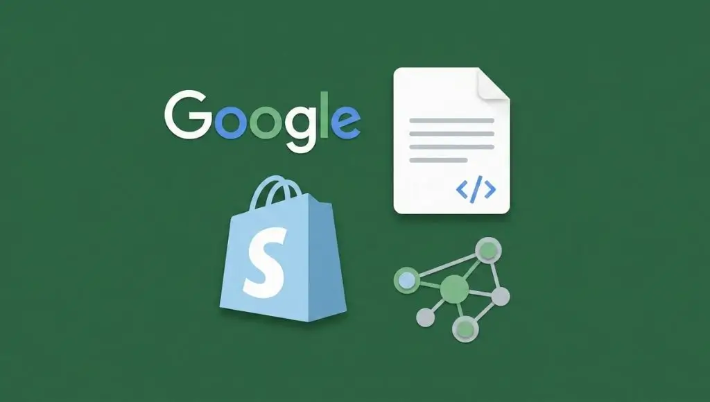Immagine di copertina dell'articolo di Francesco Nocentini, consulente SEO specializzato in Shopify, sulla SEO Agentica per Shopify, file llms.txt e agents.md