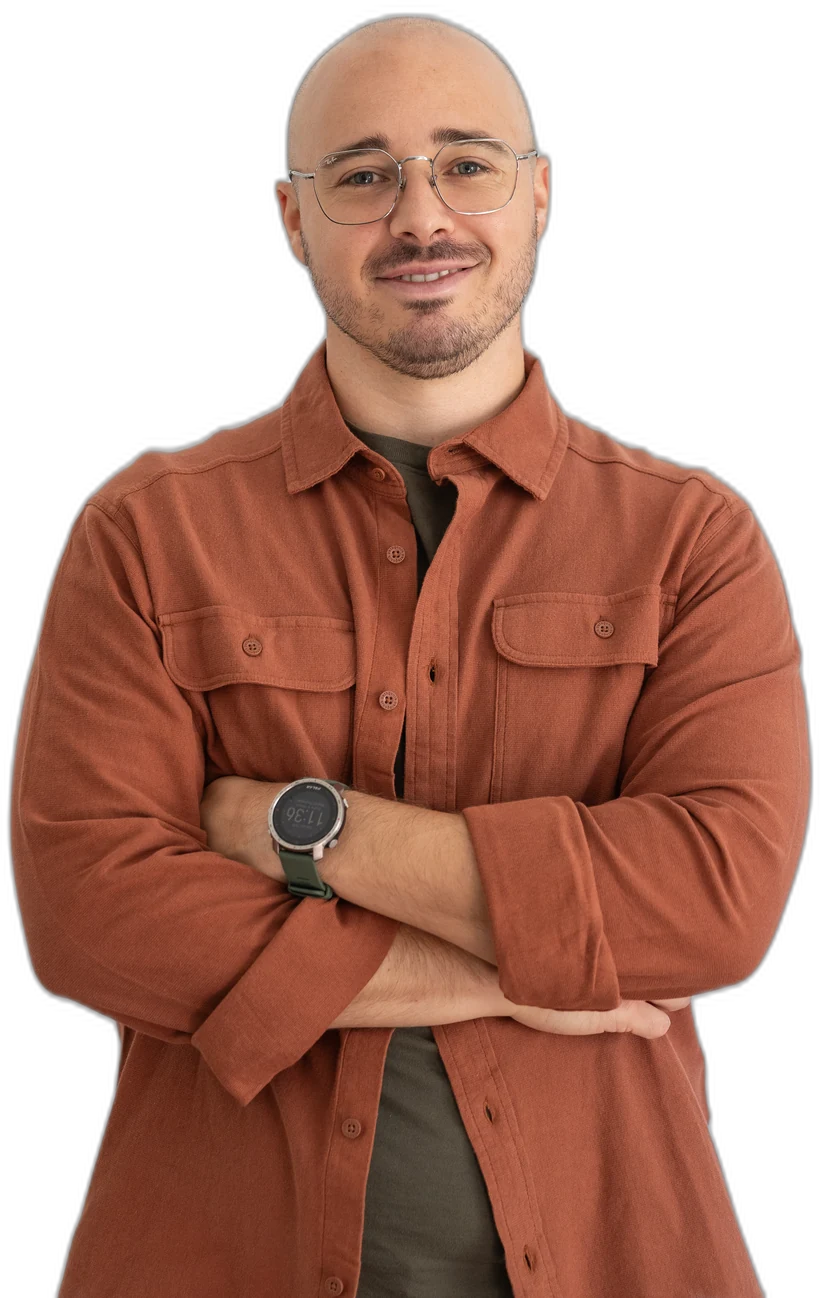 Francesco Nocentini, SEO Specialist, a braccia conserte